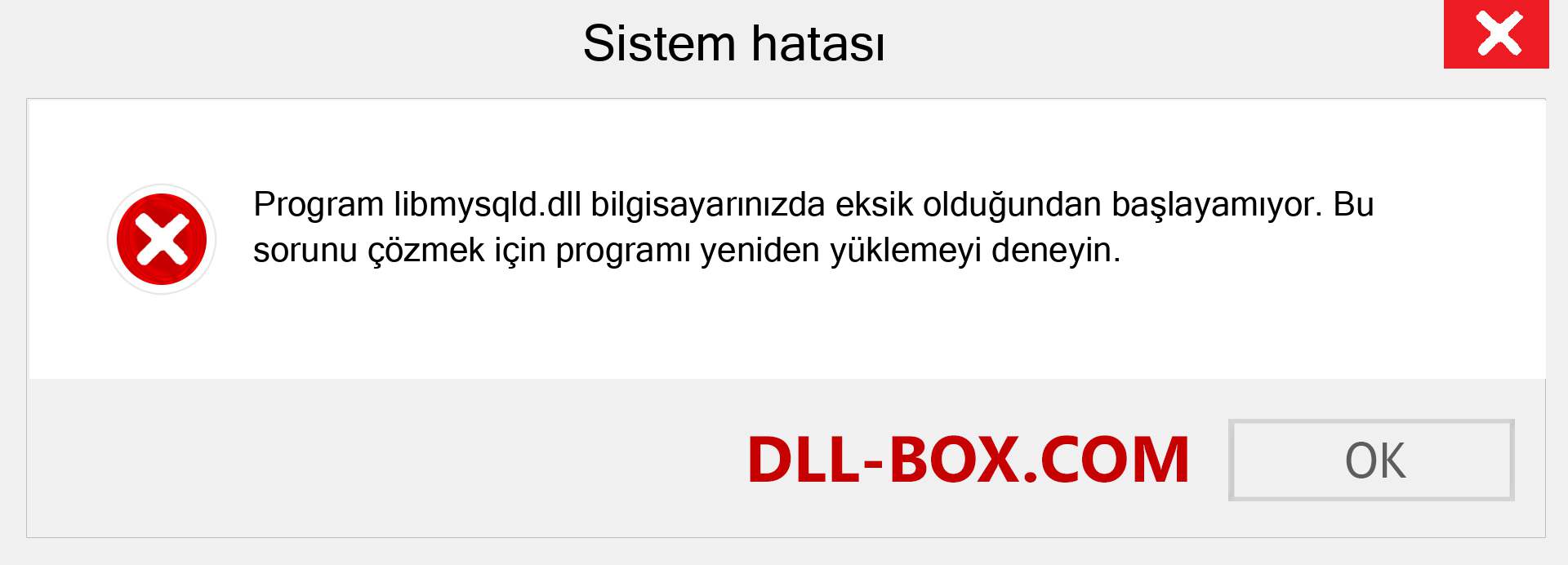 libmysqld.dll dosyası eksik mi? Windows 7, 8, 10 için İndirin - Windows'ta libmysqld dll Eksik Hatasını Düzeltin, fotoğraflar, resimler